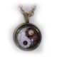 Yin yang tandwiel amulet