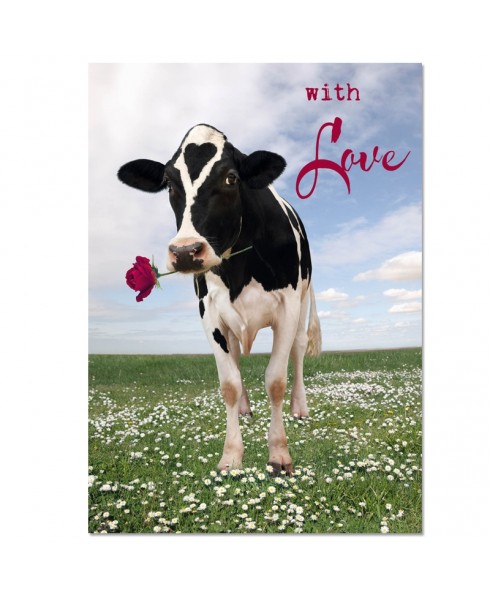 Postkaart: with love