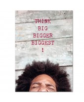 Postkaart think bigger