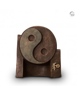 Yin-Yang brons urn