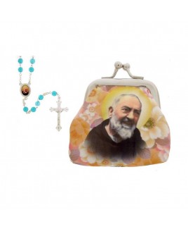 Rozenkrans knipbuideltje Pater Pio