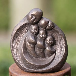 beeld gezin 3 kinderen