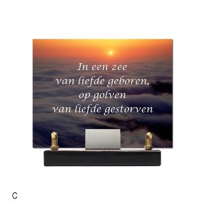 Foto op glas 18 x 23