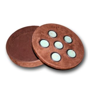 Box met waxinelichten