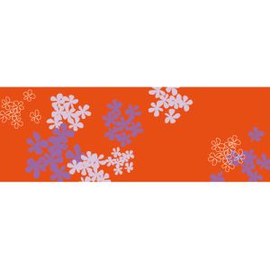 Lantaarn Flower oranje