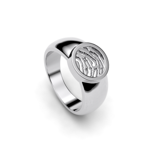 Ring rond vingerafdruk