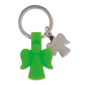 Sleutelhanger engel groen