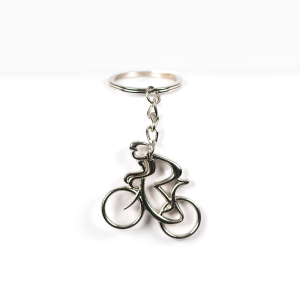 Sleutelhanger fiets met persoon