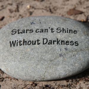 Tekststeen Stars