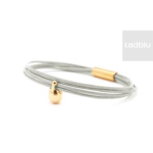 Armband asruimte traan goud